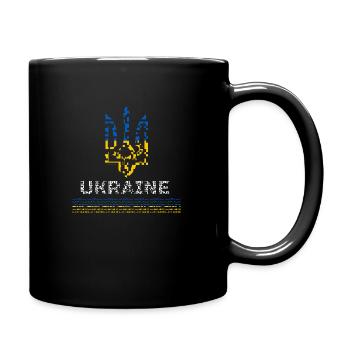 Ukraine - Full Colour Mug - black - Right