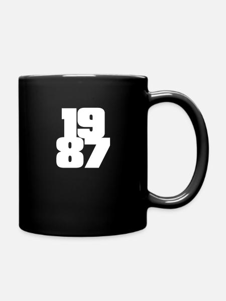 1987 - Full Colour Mug - black