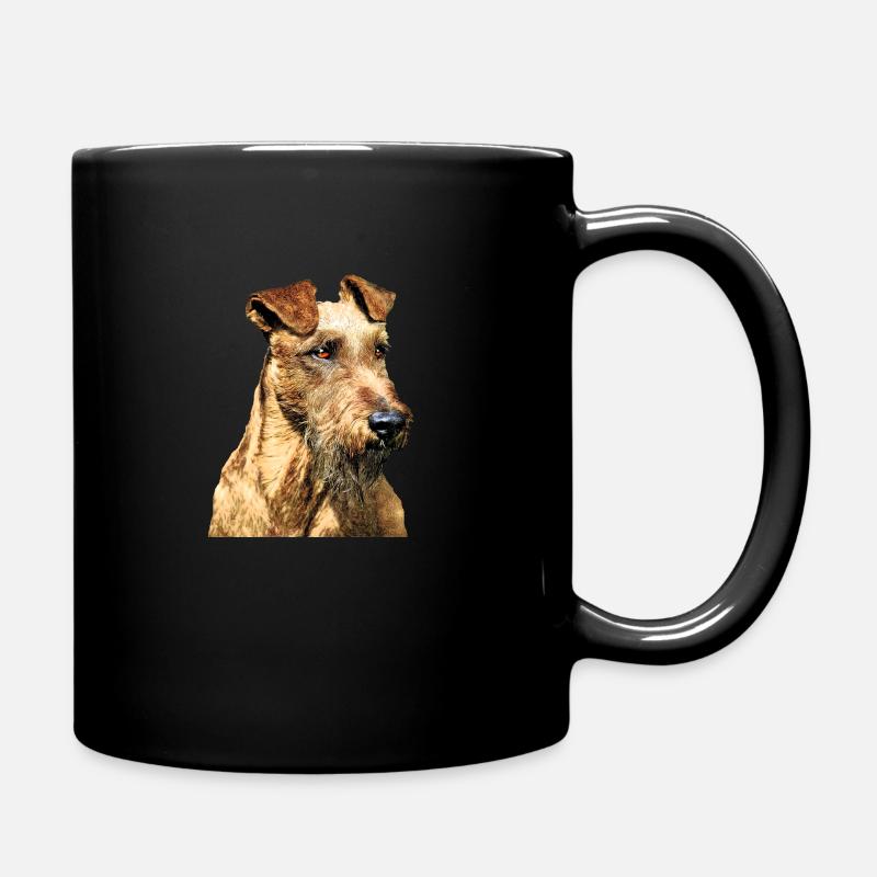 Irish Terrier - Tasse einfarbig - Schwarz