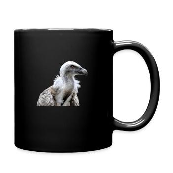 Vautour - Mug uni - noir - Droite