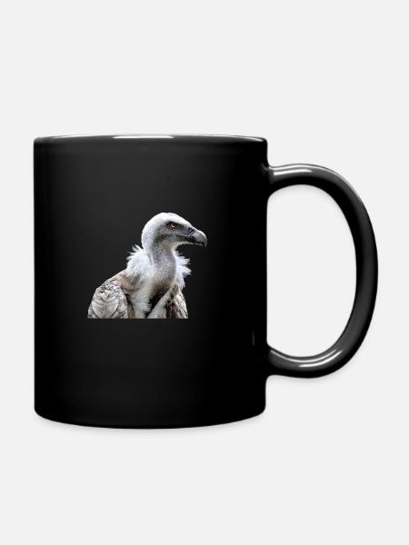 Geier - Tasse einfarbig - Schwarz