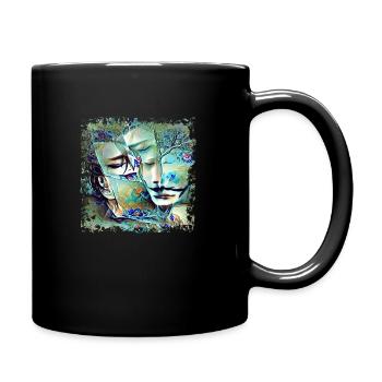 Toujours dormir l’amour - Mug uni - noir - Droite