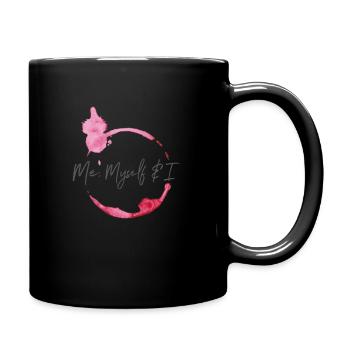 Me myself and I - Full Colour Mug - black - Right