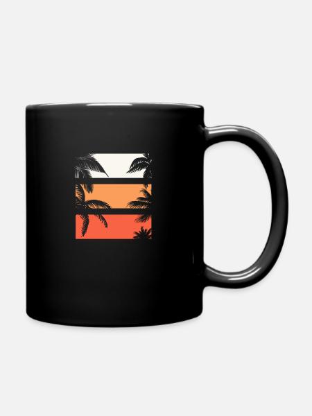 Bright Color Design - Full Colour Mug - black