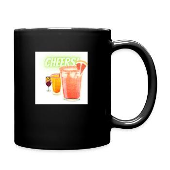 Cheers - Full Colour Mug - black - Right