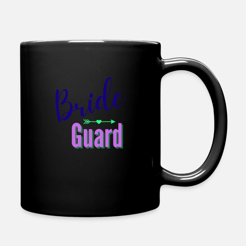 bride guard bodyguard evjf mariage future mariée - Mug uni - noir