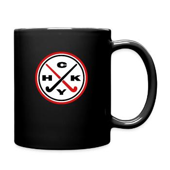 feldhockey hockey hockey hockey hockey gazon hcky - Mug uni - noir - Droite