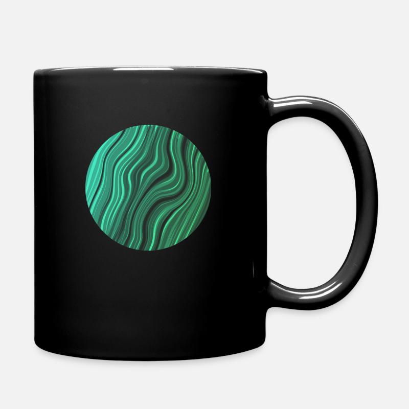 Green Planet - Tasse einfarbig - Schwarz