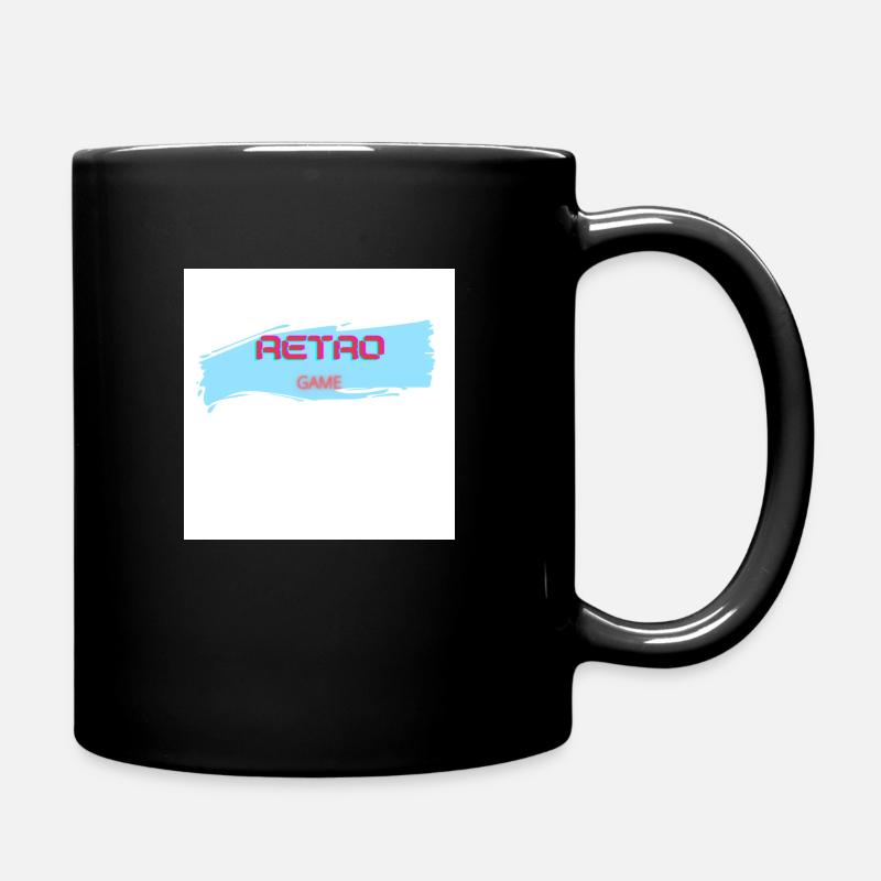 Retro Game - Tasse einfarbig - Schwarz