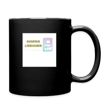 Gaming - Tasse einfarbig - Schwarz - Rechts