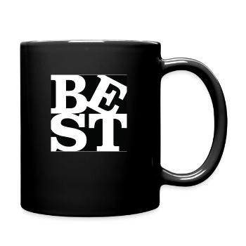 Bestes WordPlay Original Art 3 - Tasse einfarbig - Schwarz - Rechts