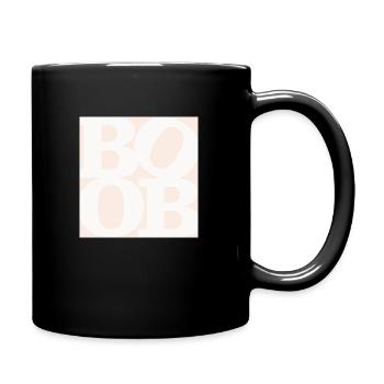 Boob WordPlay art original 1 - Mug uni - noir - Droite