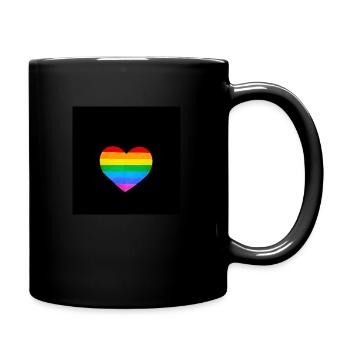 Pride (LGBTQ+) - Tasse einfarbig - Schwarz - Rechts