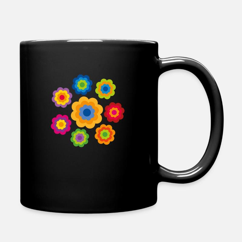 édition limitée 4c flower power - Mug uni - noir