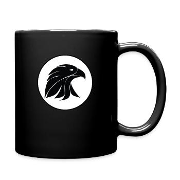 Eagle Emblem 2 - Full Colour Mug - black - Right
