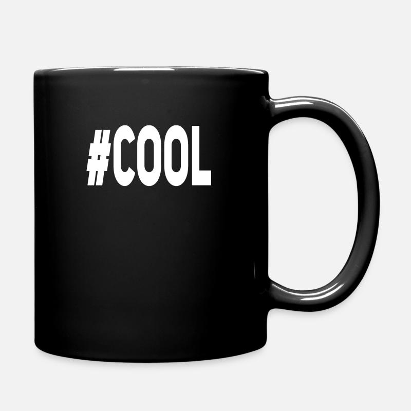 #COOL - Full Colour Mug - black