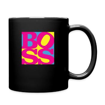 Boss WordPlay art original 7 - Mug uni - noir - Droite