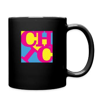 Chic WordPlay art original 7 - Mug uni - noir - Droite