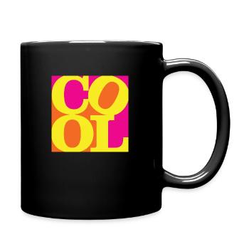 Cool WordPlay art original 5 - Mug uni - noir - Droite