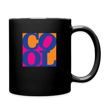 Cool WordPlay art original 7 - Mug uni - noir - Droite
