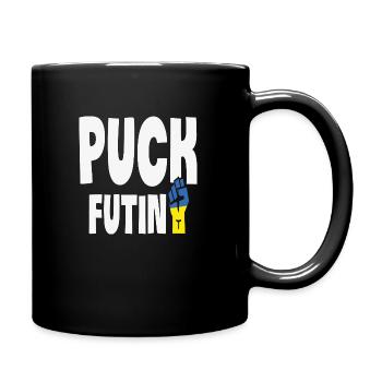 Puck Futin Ukraine Paix Liberté - Mug uni - noir - Droite