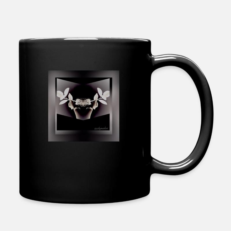 Roots - Tasse einfarbig - Schwarz