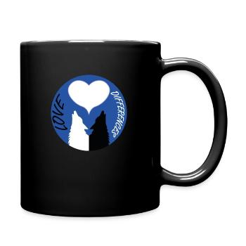 Love differences - Full Colour Mug - black - Right
