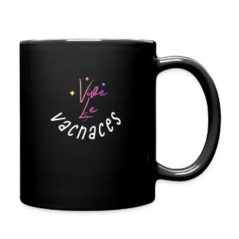 Vive les vacances shirt, Vacances shirt - Mug uni - noir - Droite