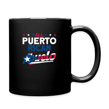 All Puerto Rican Abuelo Puerto Rico - Full Colour Mug - black - Right