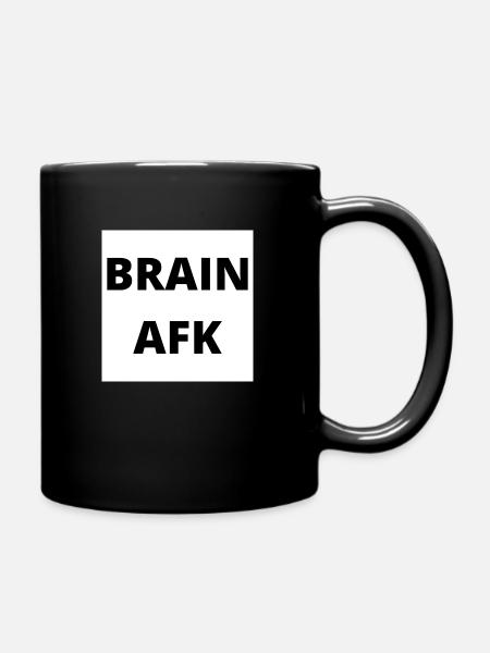 « BRAIN AFK » - ne répond pas - Mug uni - noir