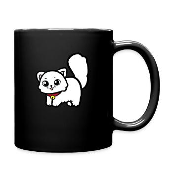 Kitten - Full Colour Mug - black - Right