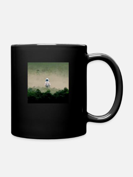 Lonely Voyager 057 - Tasse einfarbig - Schwarz