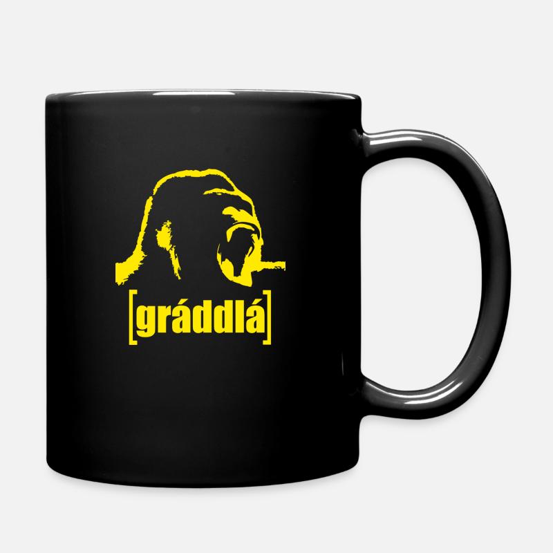 Graddla - Lautschrift - Tasse einfarbig - Schwarz