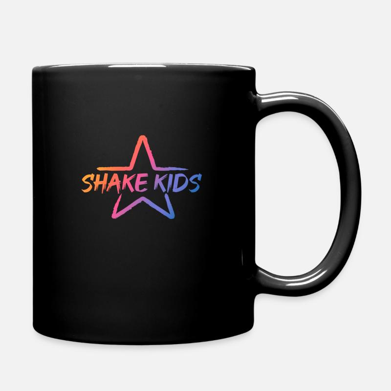 SHAKE KIDS - dein Tanzprogramm - Tasse einfarbig - Schwarz