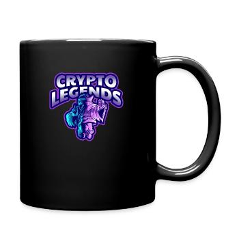 Crypto Legends est le cadeau de Cryptoscene! - Mug uni - noir - Droite