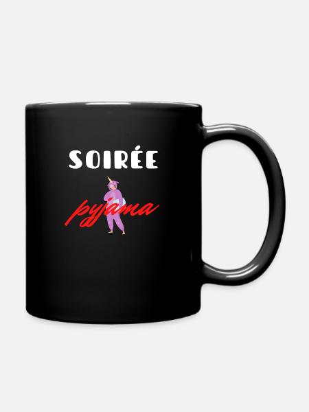 SOIRÉE PYJAMA - Mug uni - noir