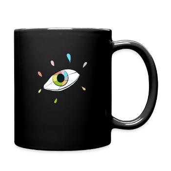 ICON TO MADNESS - Full Colour Mug - black - Right
