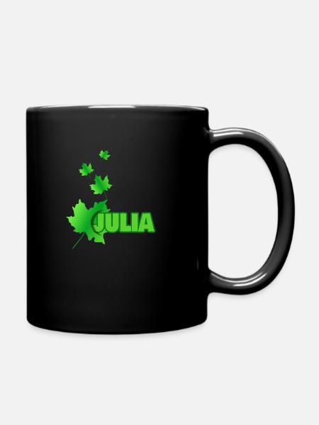 Julia - Tasse einfarbig - Schwarz