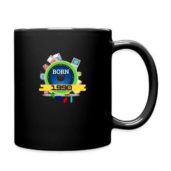 1990 - Full Colour Mug - black - Right