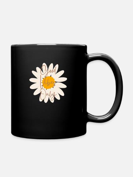 Good Vibes Only - Mug uni - noir