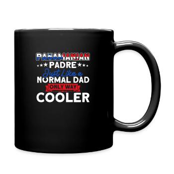 Panamanian Padre Papa Panama Souvenir - Full Colour Mug - black - Right