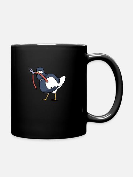 CS:GO CT Duck Defuse - Tasse einfarbig - Schwarz