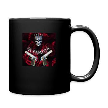 La Familia - Tasse einfarbig - Schwarz - Rechts