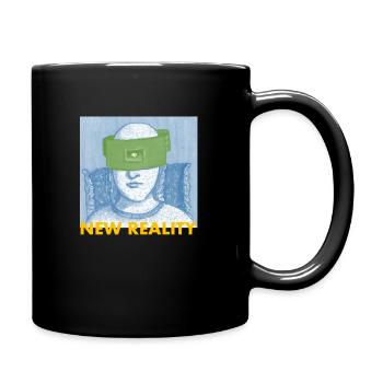 New Reality - Full Colour Mug - black - Right