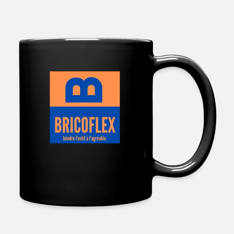 Bricoflex - Mug uni - noir