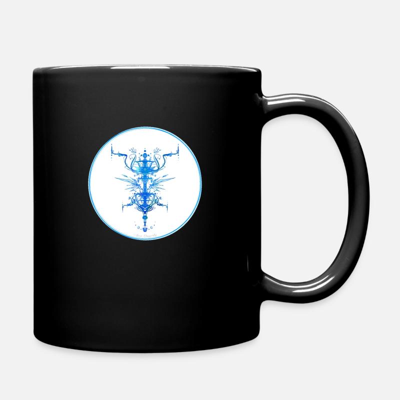 Collection Mystique ~ bleu clair ~ n°8 - Mug uni - noir
