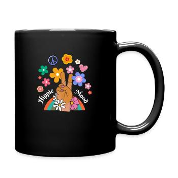 Hippie mood - Mug uni - noir - Droite