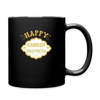 Happy Ganesh Chaturthi Hidouisme - Mug uni - noir - Droite