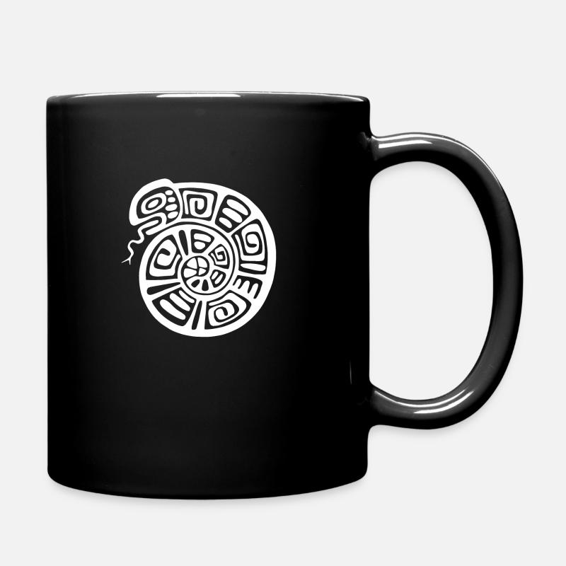Kultur der Inkas, Schlange - Tasse einfarbig - Schwarz