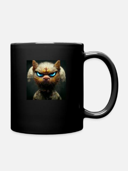 Cat - Tasse einfarbig - Schwarz